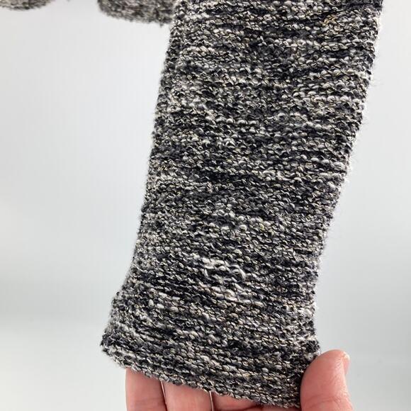 Drew Women's Black Tweed Snap Front Blazer Size M New - Picture 11 of 13